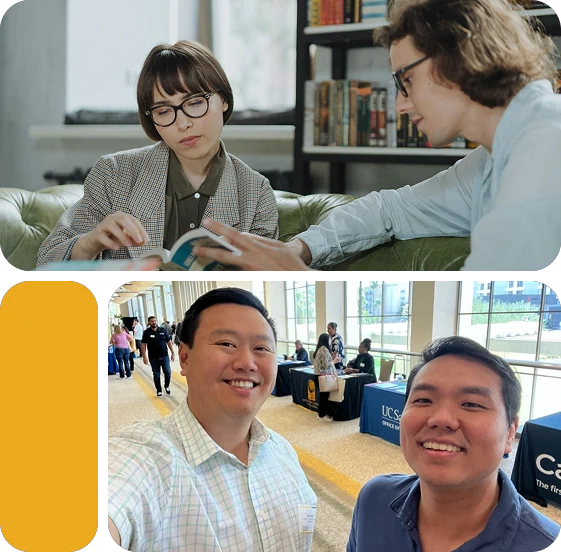 Members of the Telos student-support team